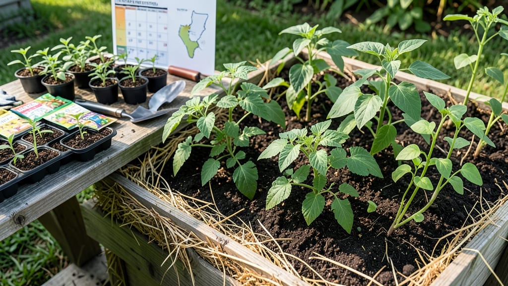 When to Plant a Vegetable Garden in Mississippi: Heat-Tolerant Start Dates by Crop Type