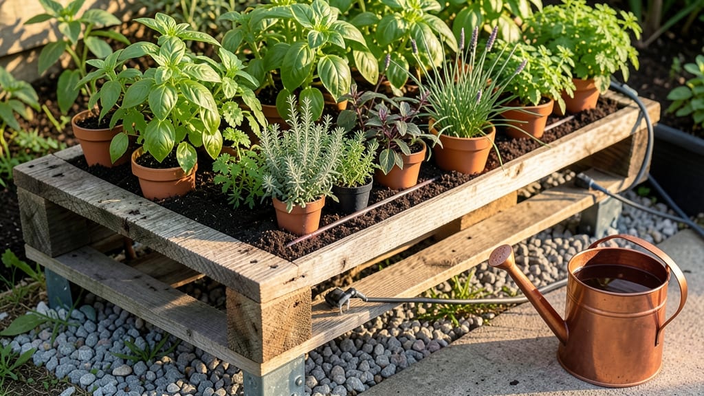 Pallet Gardening Table Ideas: 10 Space-Saving Designs for Small Yards
