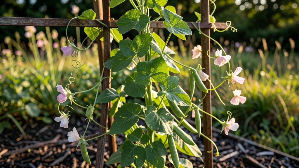 How Tall Do Garden Peas Grow: Variety-Specific Heights for Trellis Planning