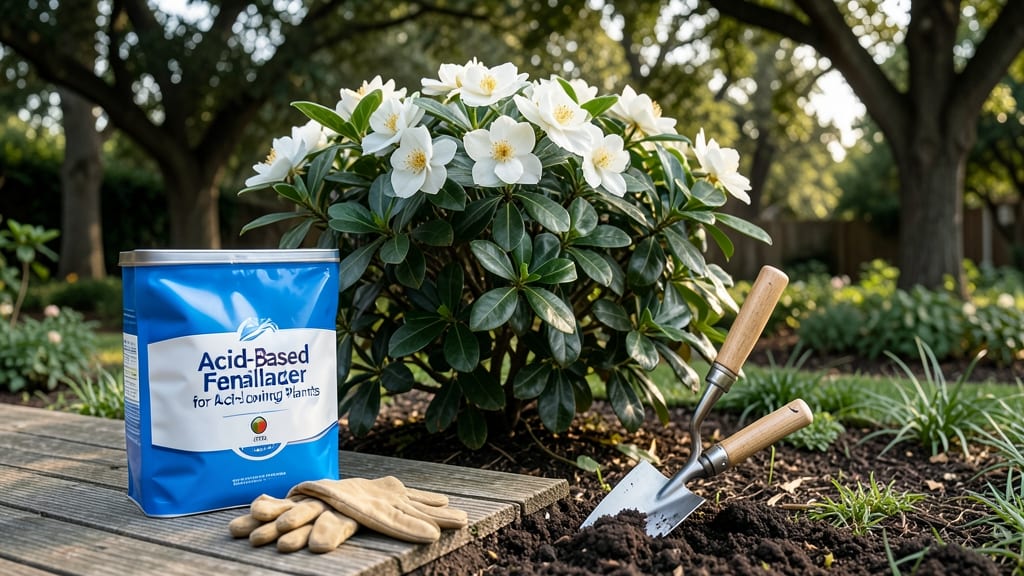 Acid-Based Fertilizer for Gardenias: pH-Balanced Feeding for Vibrant Blooms Year-Round