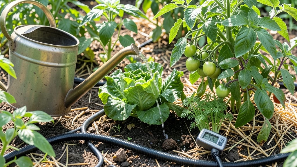 How Long to Water a Vegetable Garden: Soil-Type Guide for Perfect Moisture Balance