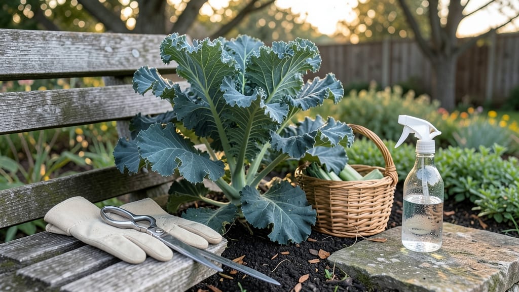 How to Pick Kale From Garden: Perfect Harvest Timing for Tender Stems