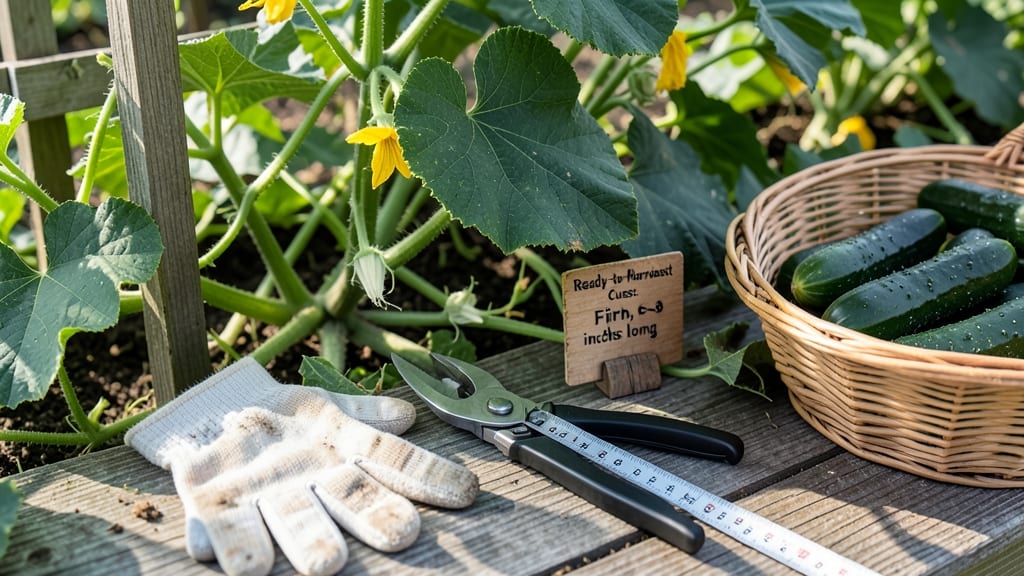 When to Harvest Cucumbers From Garden: Size, Color, and Texture Triggers for Peak Flavor