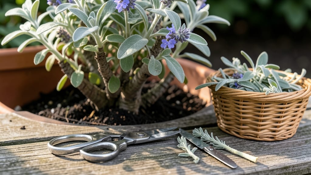 How to Harvest Garden Sage: When Leaves Turn Silver and How to Use Them