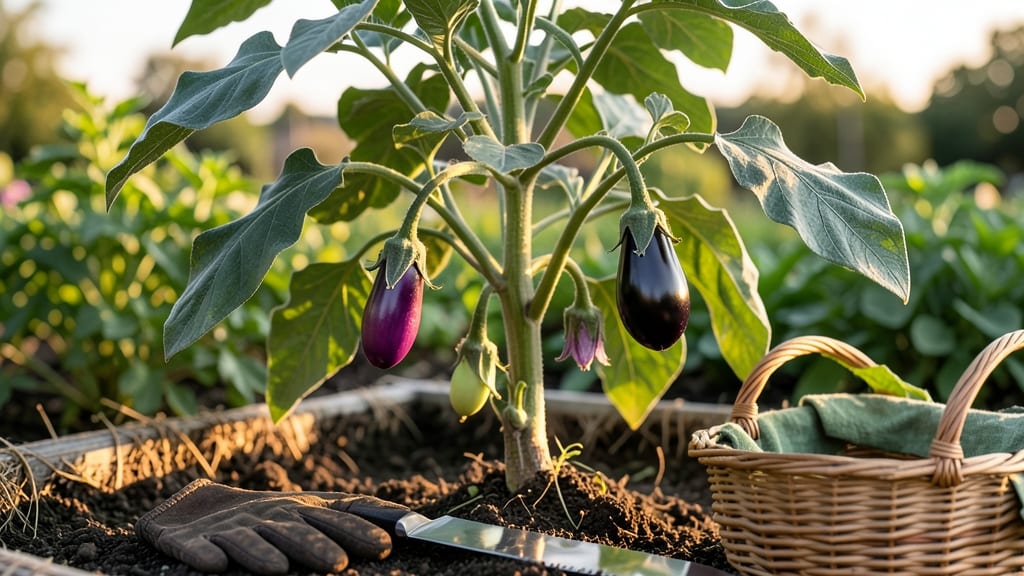 When to Pick Eggplant in Garden: Color Shift Test for Peak Ripeness