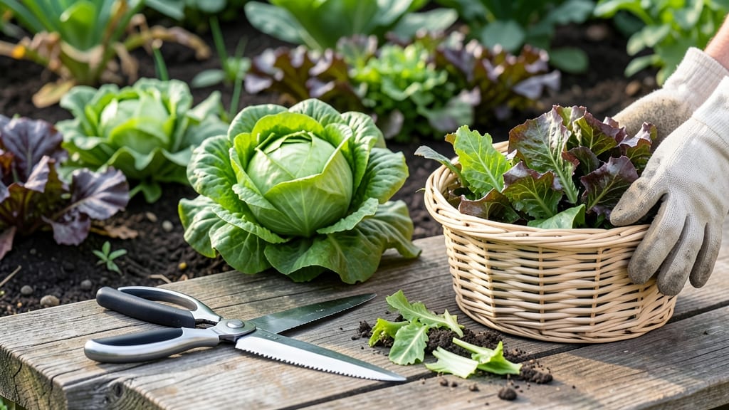 How to Harvest Lettuce From Garden: When to Cut for Regrowth & Avoid Bitterness