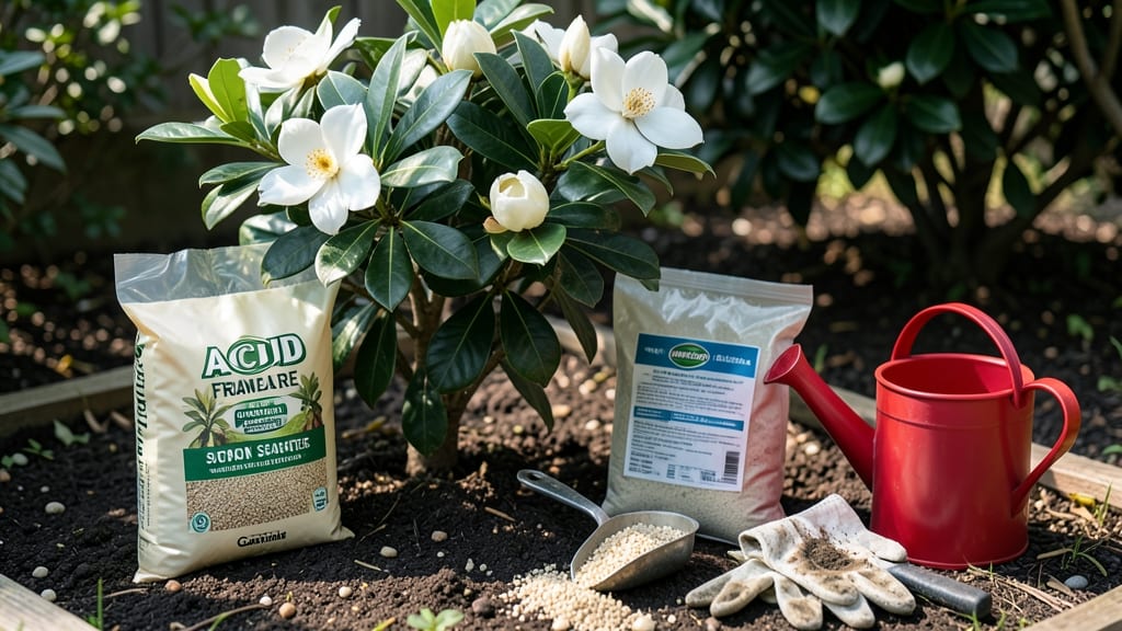 Acid Fertilizer for Gardenias: Soil pH Secrets to Revive Wilted Blooms Fast