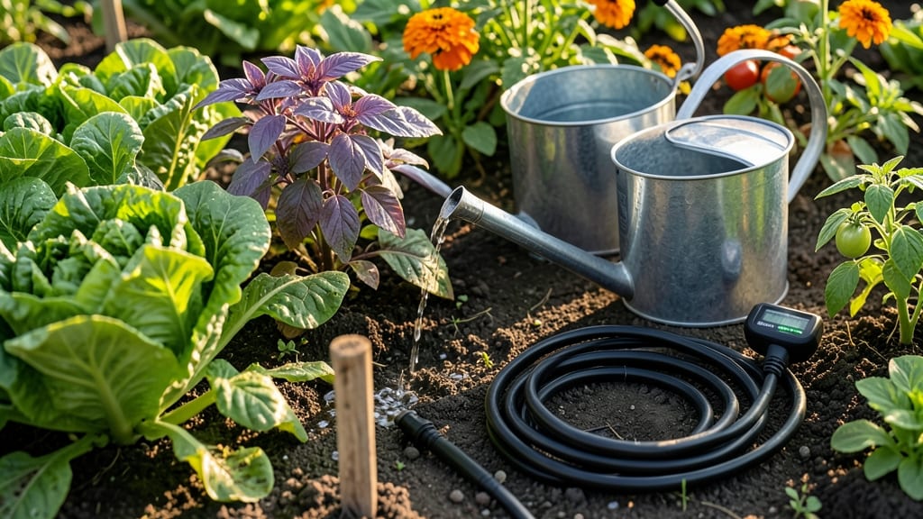 When's the Best Time to Water a Garden: Morning Routine for Root Growth & Less Waste