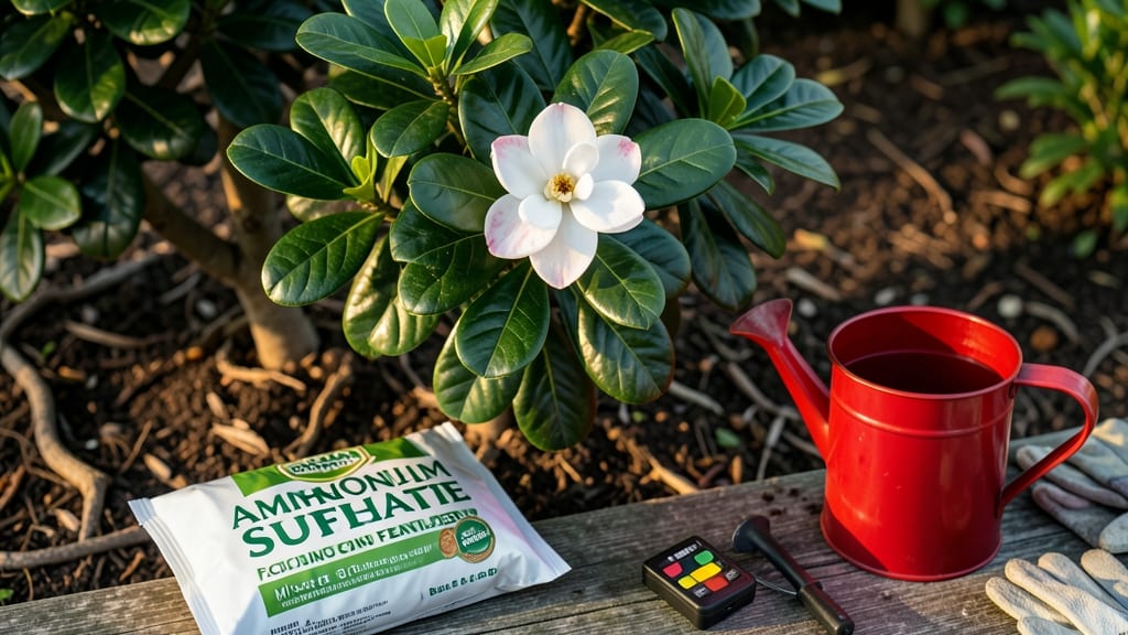 Acidic Nitrogen Fertilizer for Gardenias: pH-Balanced Feeding for Vibrant Blooms